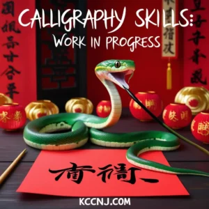 Calligraphy skills Work in progress meme