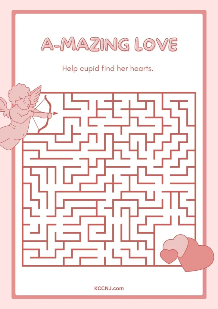 Cupid's Heart Maze Adventure