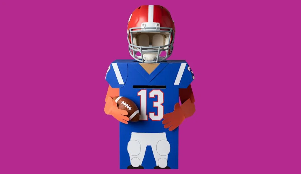 Football Valentine Box